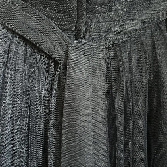 Jenny Yoo Annabelle Convertible Strapless Formal Prom Gown Dress Navy Blue Sz 6 - Picture 7 of 7